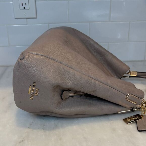 Coach Bag Purse Handbag Leather Madison Pebbled Phoebe Shoulder Bag Pocketbook - Picture 7 of 16